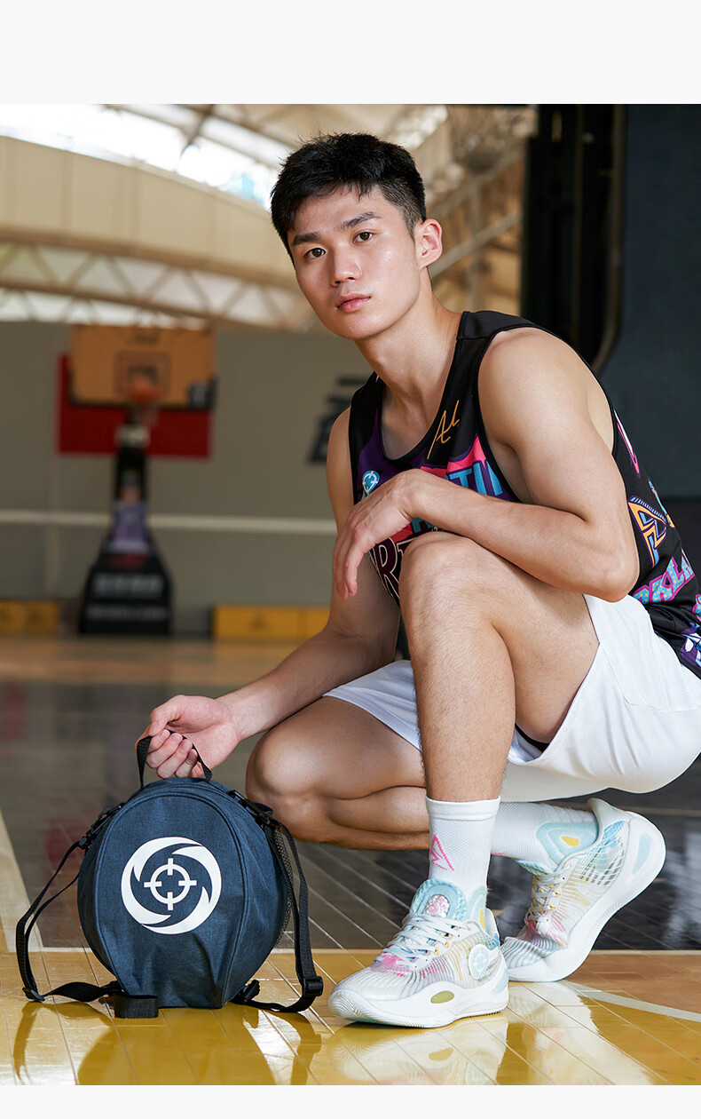 RIGORER Basketball Bag, Sports Outdoor Fashionable Compact Convenient Basketball Bag Trendy 0101 14