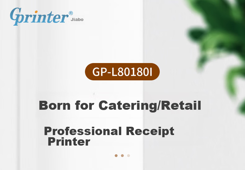 Gprinter D300V Thermal Receipt Printer, USB + Network Port + Serial Port, Restaurant Cashier And Kitchen Order Printer, Wall-Mountable with Paper Change, Sound And Light Alerts 2