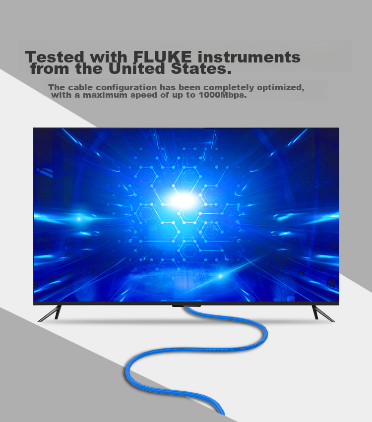 Shengwei Cat6 Ethernet Cable, Gigabit Network Wiring, Computer Broadband Unshielded Twisted Pair, Oxygen-Free Copper High-Speed Home Network Cable, 100 Meters/roll CLC-6100B 9