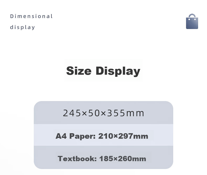 Jinzhi A4 Double-Layer File Folder, Subject Classification File Bag, Book Bag, Elementary School Student 3D Canvas Subject Classification Bag, Homework Zipper Bag, Textbook And Exam Paper Storage Bag, School Supplies Bag - Chinese Language 30