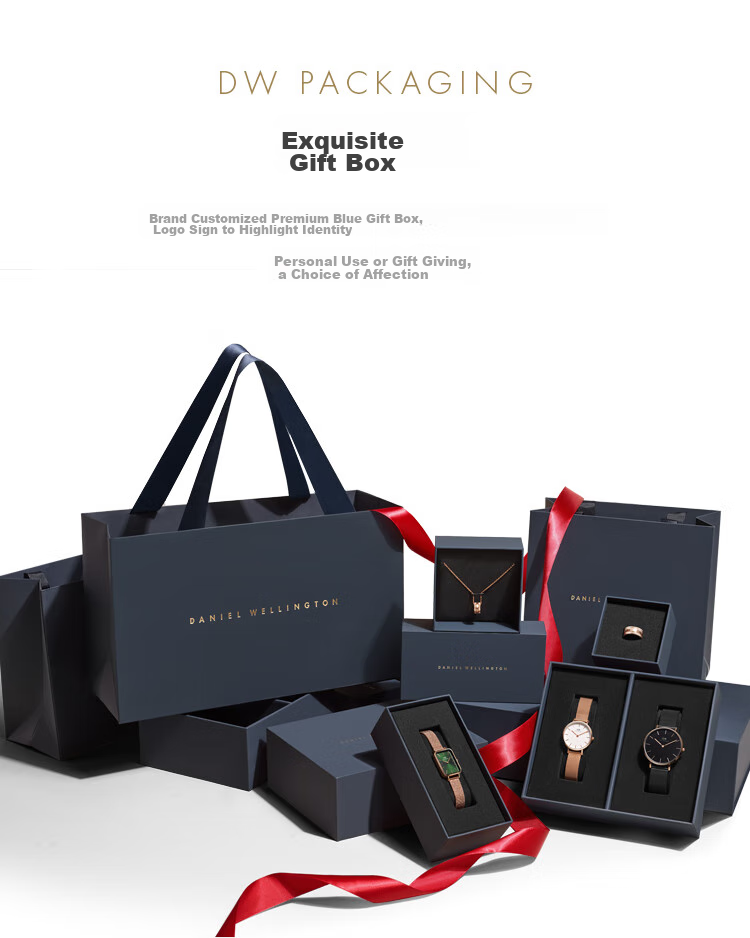 Daniel Wellington DW Men's Phantom Series Quartz Steel Band European and American Wristwatch Gift Box Birthday Present for Boyfriend DW632 13