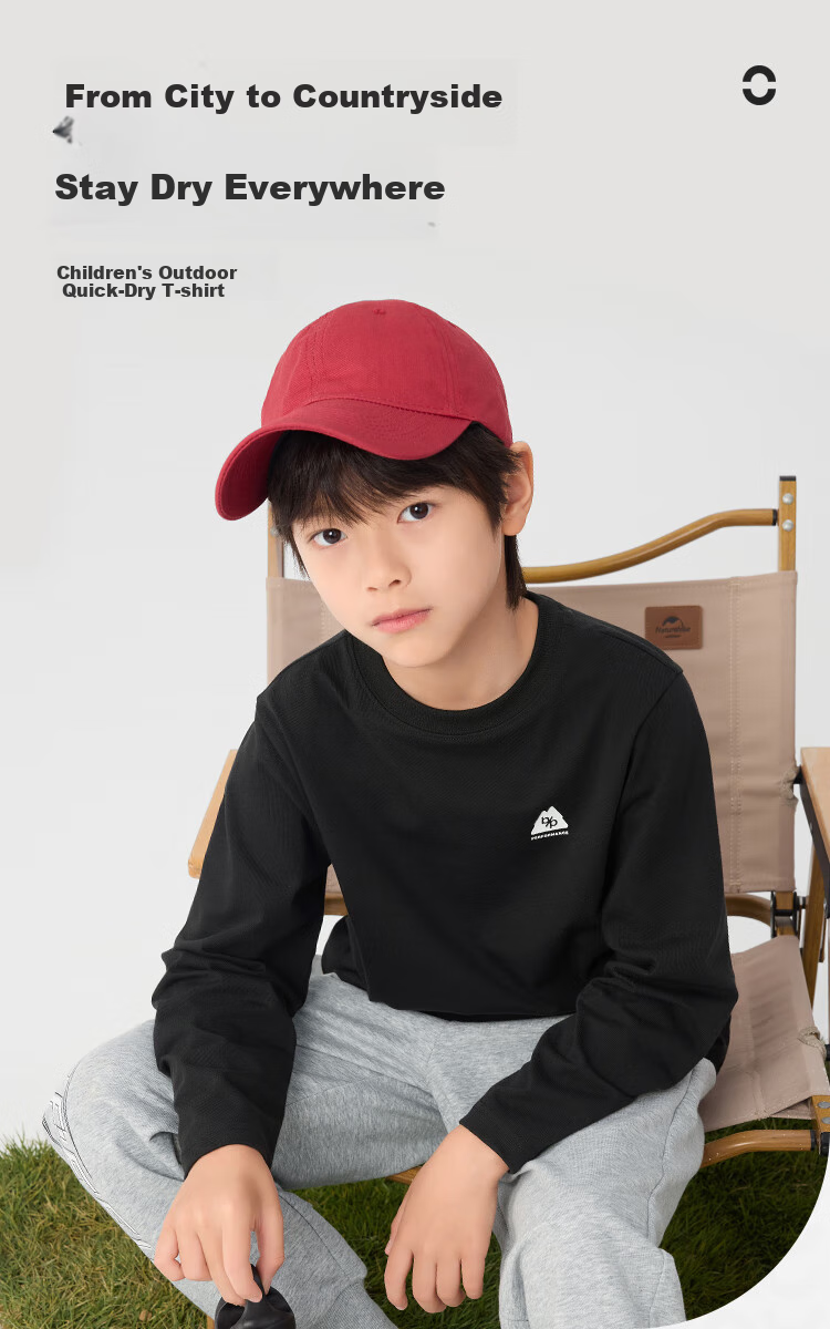 BALABALA Children's Clothing, Kids' Long-Sleeve T-Shirt for Boys And Girls, Spring 2025 Round Neck Comfortable Long-Sleeve Top, 208125100201 1