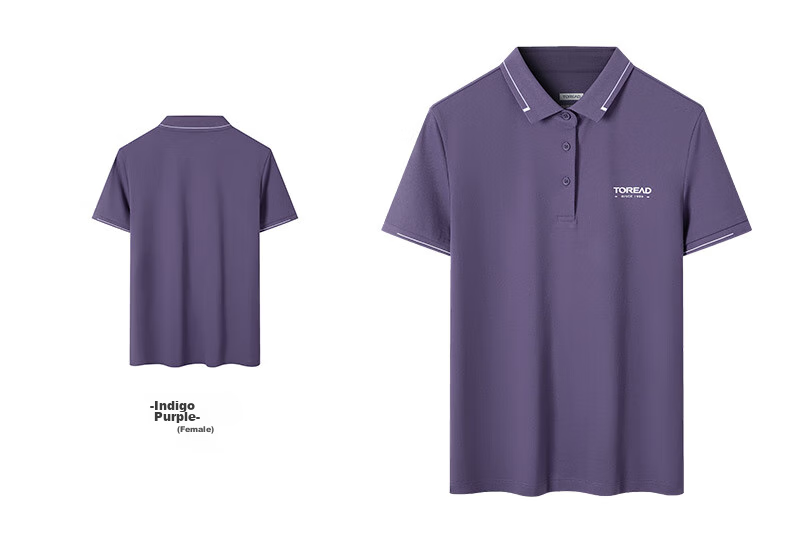 TOREAD POLO Shirt, Spring And Summer Women's Short-Sleeve T-Shirt, Outdoor Collared Functional Quick-Dry Breathable Top TAJJBM82823 38