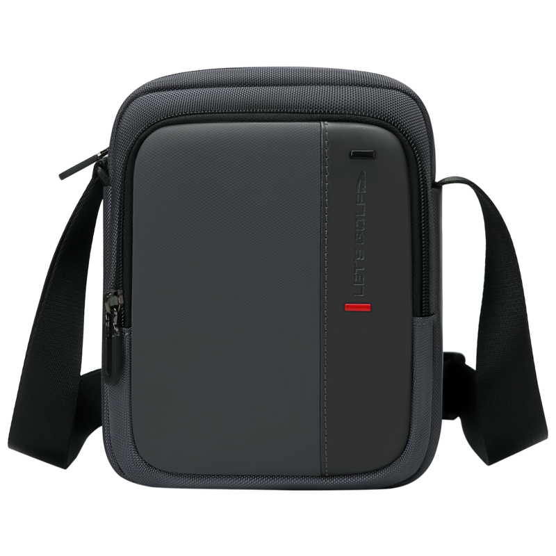 GOLF Shoulder Bag for Men, Casual Crossbody Bag with Large Capacity, Lightweight Phone Bag, Versatile Small Backpack for Men And Women, Water-Resistant Trendy Handbag, Sports Bag 5I796334J Elegant Gray