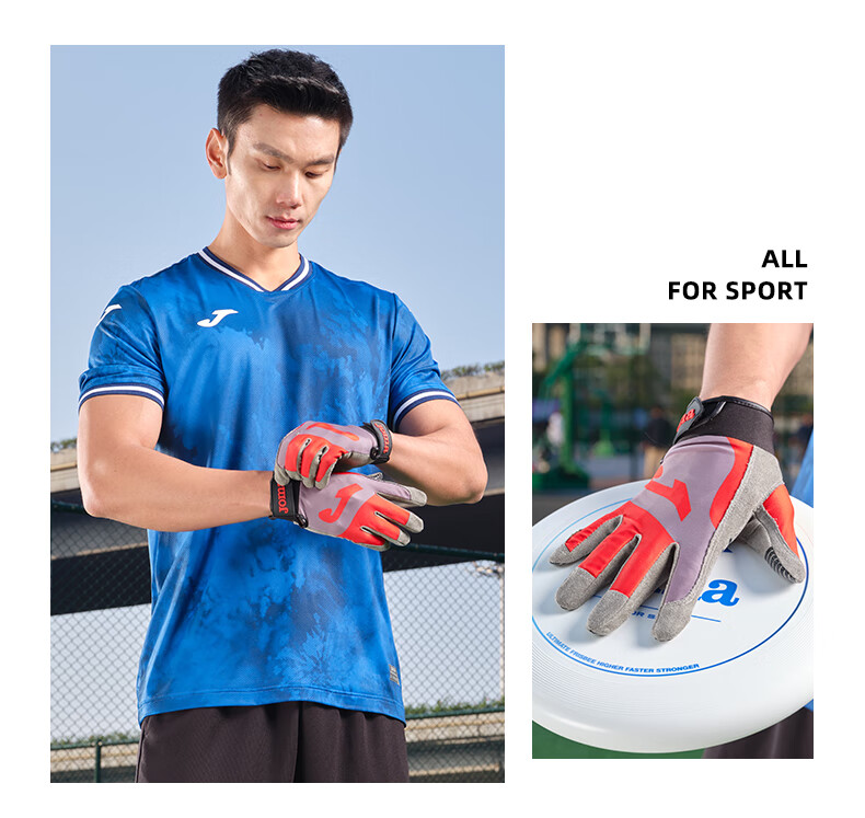 JOMA Full-Finger Climbing Gloves for Men And Women, Professional Extreme Outdoor Anti-Callus Non-Slip Training Sports Gloves, Green-Gray, M 9
