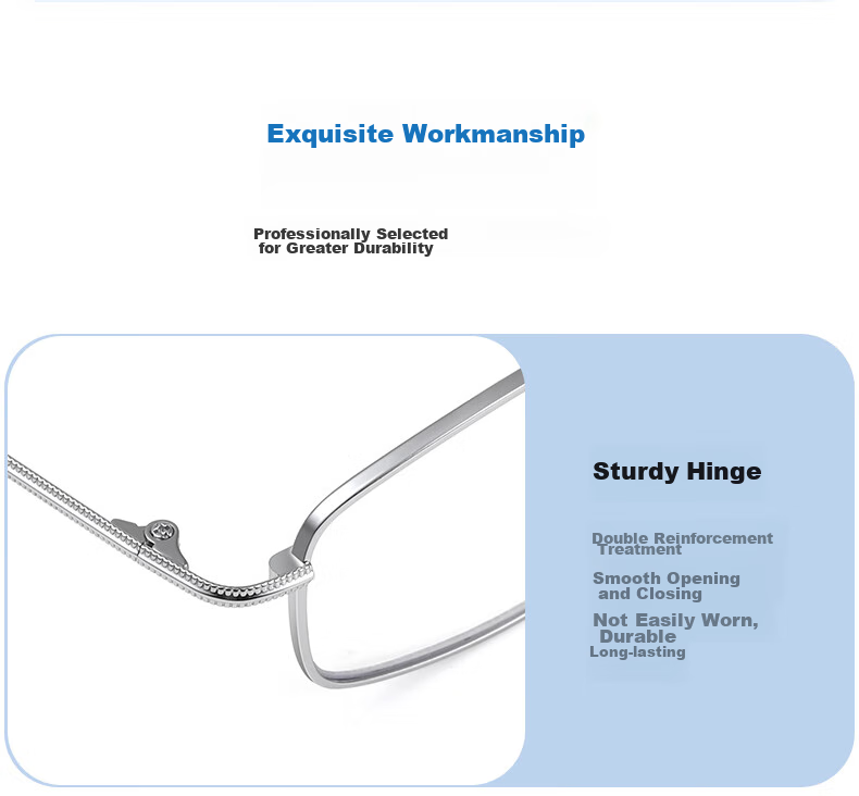 Wujiang Blue Light Blocking Reading Glasses for Men And Women, Imported High-Definition Presbyopic Glasses, 200 Degrees 16