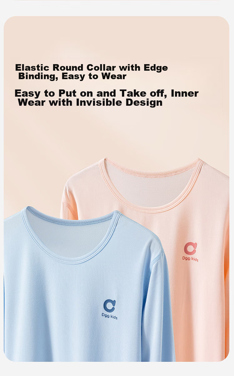 Dingguagua Children's Pajamas, Modal Cotton, Thin Spring And Summer Style, Girls' Home Wear, Long-Sleeve Autumn Clothing Set, Pink, Size 150 10