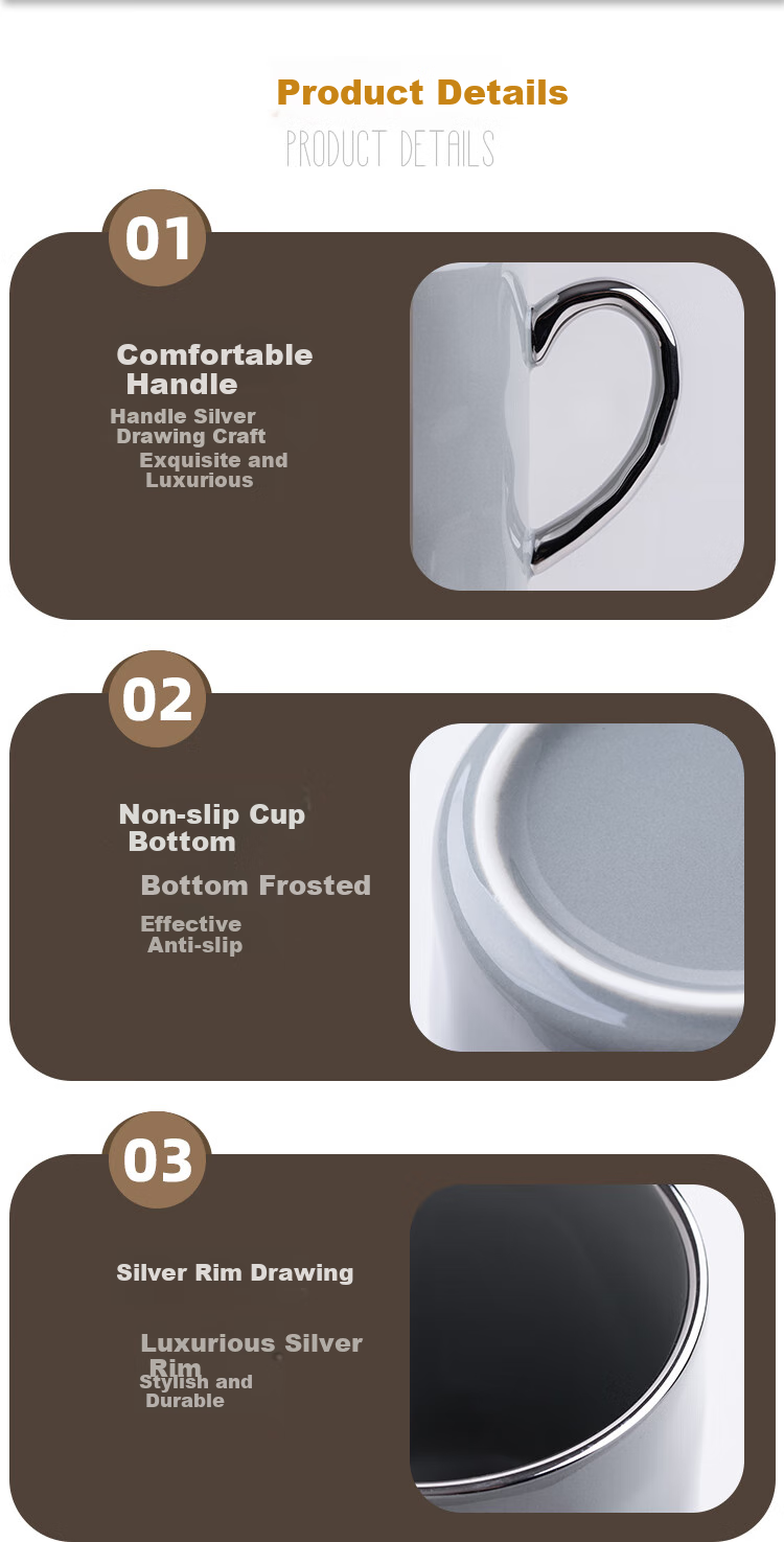 Banwu Life Ceramic Mug with Lid and Spoon High-Quality Office Tea Cup Cute Milk Cup for Women 13