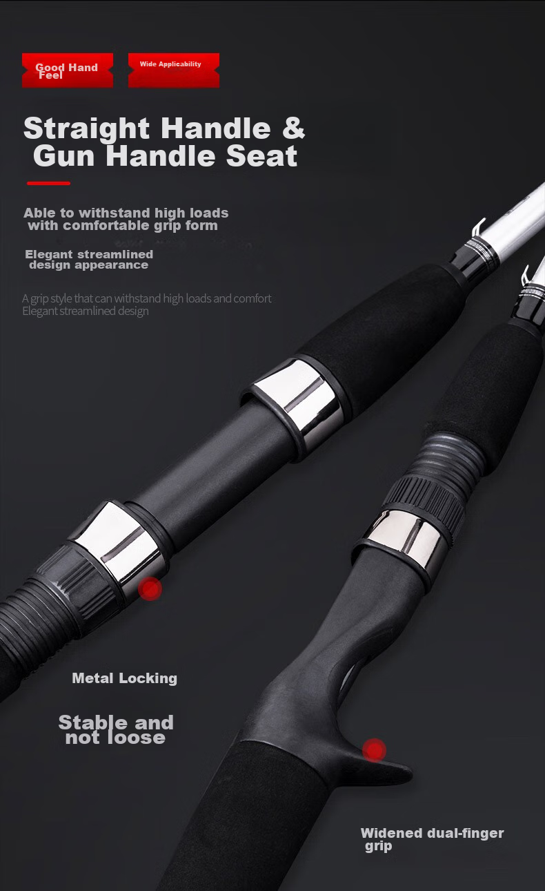DAIWA Lure Rod Complete Set, MaRauder Spinning Rod, Carbon Fiber Casting Rod, 2.44m + Straight Handle + Spinning Reel + Lure Line 15