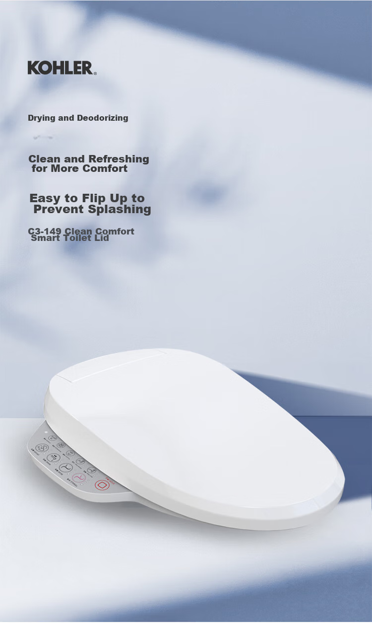 KOHLER Smart Toilet Seat [All-Inclusive Price], C3 Series Quick Heating 18649T 3