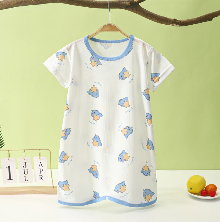 9I9 Baby Sleeping Bag, Anti-Kick Blanket for Newborns, Air-Conditioning Room Quilt, Sleepwear Robe, Pajamas, 859 Dinosaur Desig 13