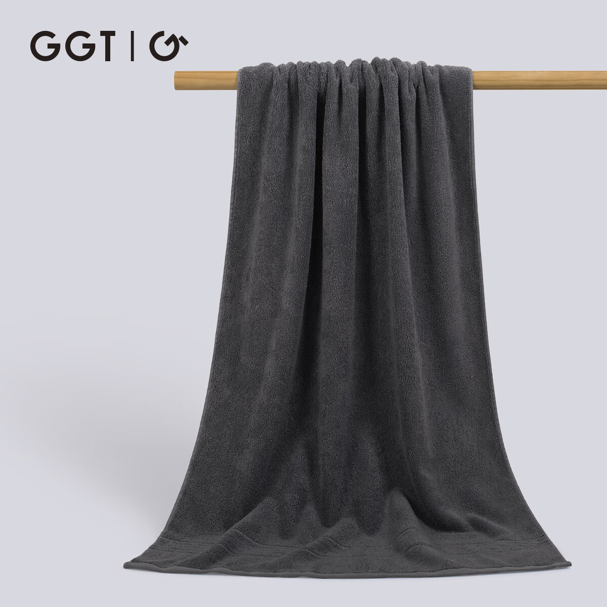 GGT Qingyi Pure Cotton Bath Towel, Large Towel for Men And Women, Adult Bath Towel for Home Use, Soft And Absorbent, Carbon-Removing