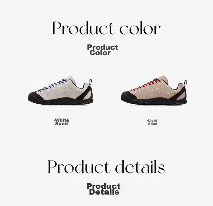 CAMEL [Yuebu] Outdoor Casual Shoes for Men And Women, Non-Slip Shock-Absorbing Sports Running Shoes F24C162601 20