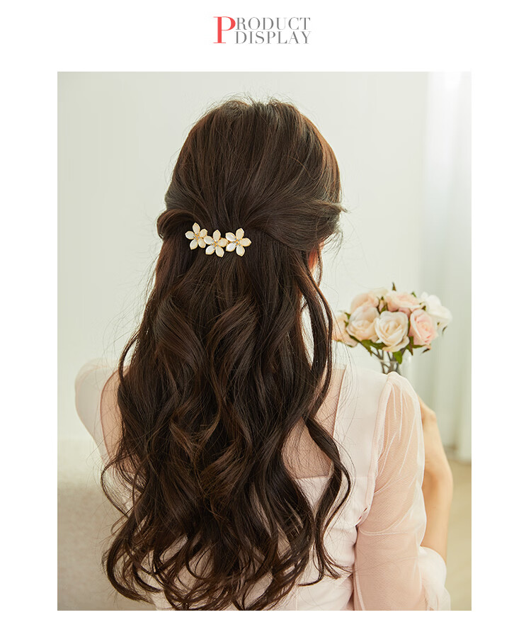 CHIMERA Cat's Eye Hair Clip for Women, High-End Barrette, Side Clip, Back of Head Clip, Mid-Autumn Festival Gift 17