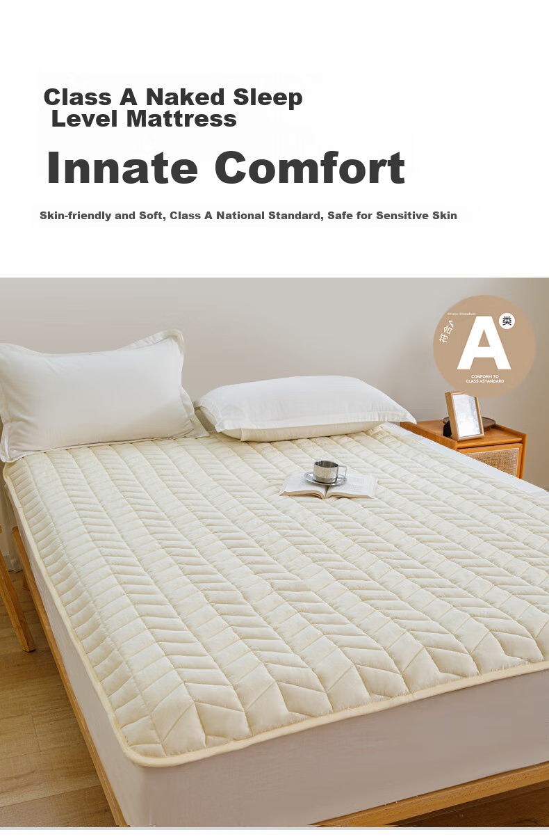 CROWN Mattress Pad, Single Size 0.9x2 Meters, Student Dormitory Bunk Bed Mat, Quilt, 0.9 Meter Bed, Foldable Soft Pad 8