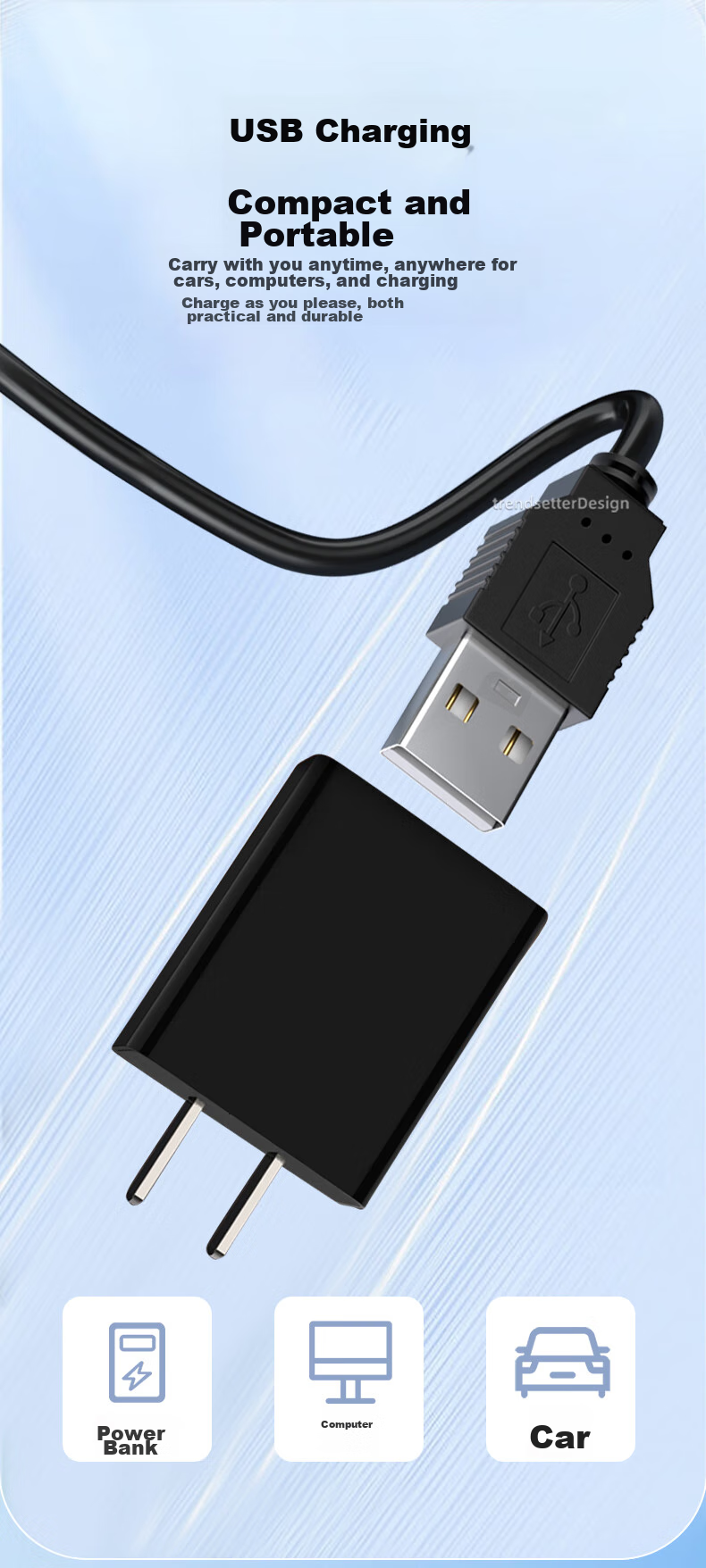 Chaofan Compatible with Pentium Shaver Charging Cable, Charger, POVOS Electric Razor, PS6108/6302/PQ9600 PW830/926/936/9206, Beard Trimmer Accessories 5