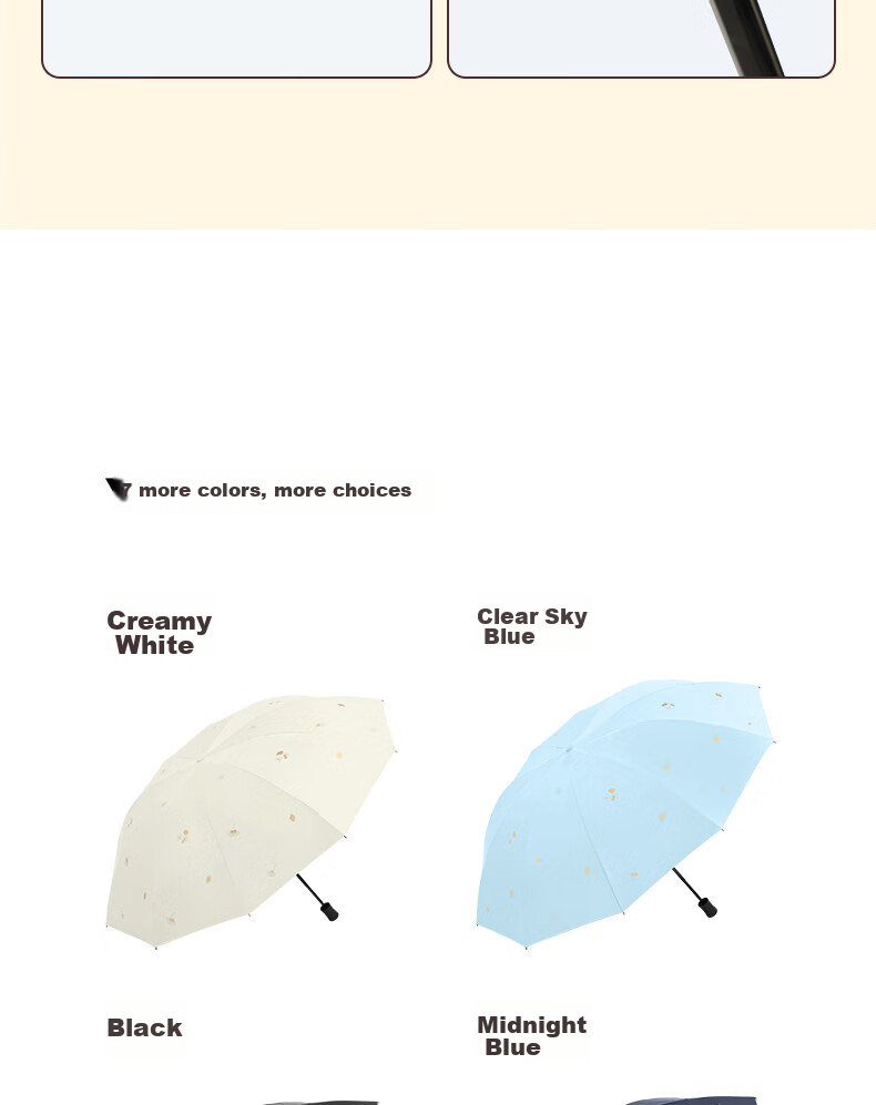 Tiantangshan Double-Person Umbrella, Three-Fold, Sunshade Umbrella, 10-Rib Enlarged Reinforced Windproof Large Umbrella, Shuoguo Dailan Color 10