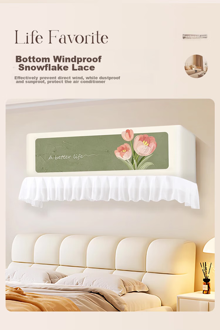 Jiashigao Air Conditioner Wind Deflector Shield, Anti-Direct Blowing, No Need to Remove When Operating, Universal Windshield for Wall-Mounted Air Conditioners, Full Coverage Cabinet 10