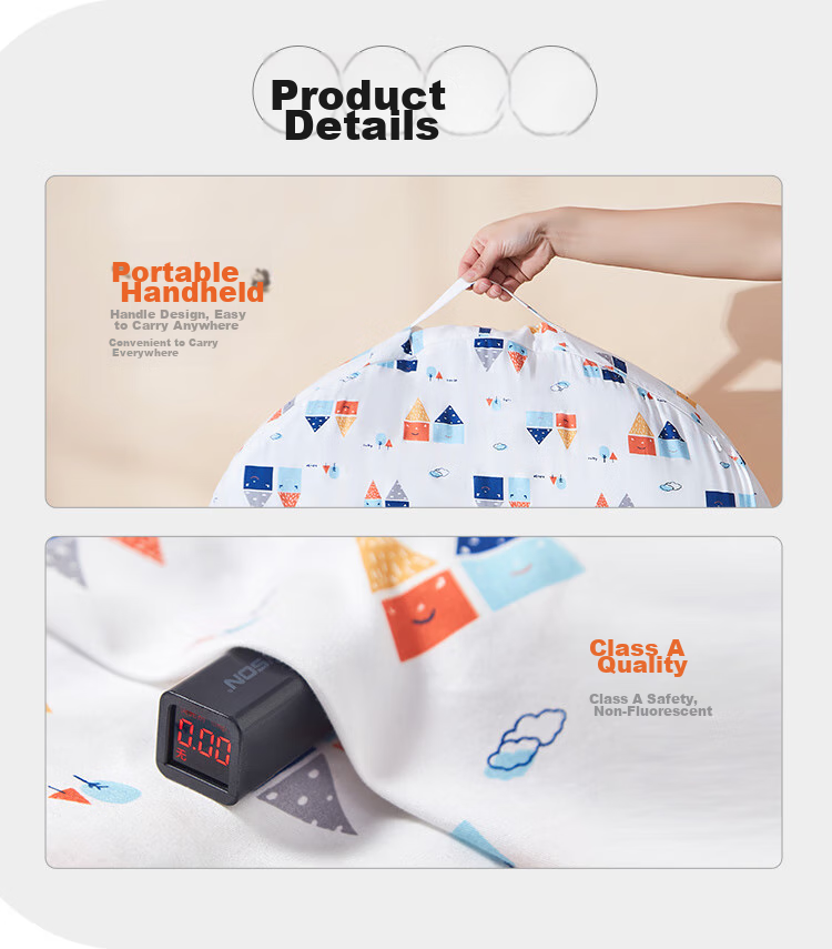 Xiqinbao Baby Anti-Reflux Inclined Pillow, Comforting Pillow, Newborn Nursing Pillow, 0-1 Year Old, Removable Inner Liner (Happy Home) 14