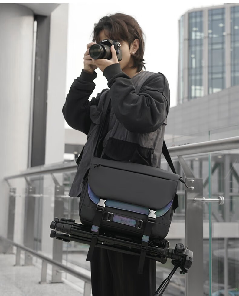 CWATCUN Shoulder Camera Bag, Photography Bag, Crossbody And Shoulder Professional Camera Bag, Stylish Commuter Bag Suitable for Fuji, Sony, Canon, Leica DSLR Camera Bags 11