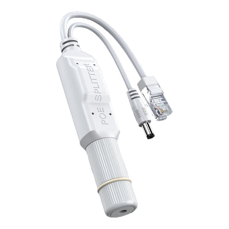 Shengwei Poe Splitter Two-In Outdoor Isolation Waterproof Network Cable Power Supply Module, National Standard 48V to 12V 1.2A, for Surveillance Switches, Network Cameras, CPOE12VF