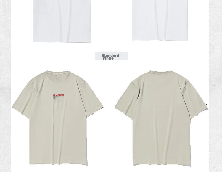 Li-Ning Short-Sleeve T-Shirt for Men, Summer Style, Trendy Printed Couple's Design, Loose-Fitting Casual Breathable Round Neck Sports Yoga Top 11