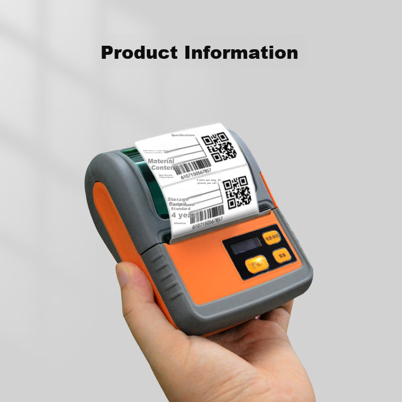 Термопринтер Gprinter GP-M322, портативный, Bluetooth, для печати этикеток, ценников, чеков, накладных