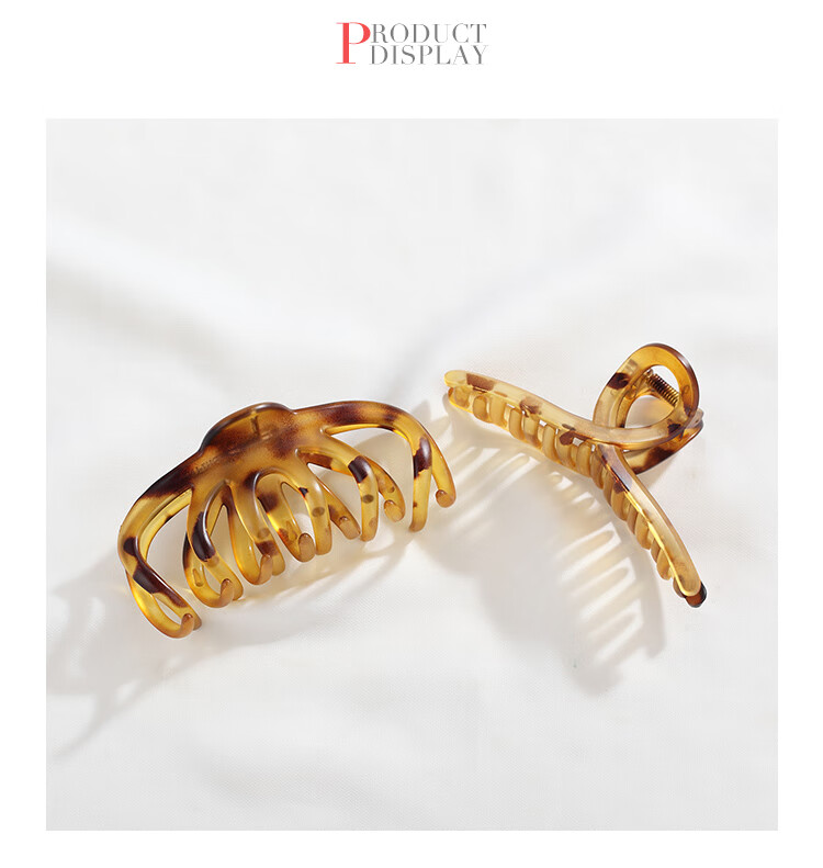 CHIMERA 2-Piece Shower Hair Clip, Elegant Shark-Shaped Hair Claw for Back of Head, Hair Barrette, Hair Accessory for Wome 6