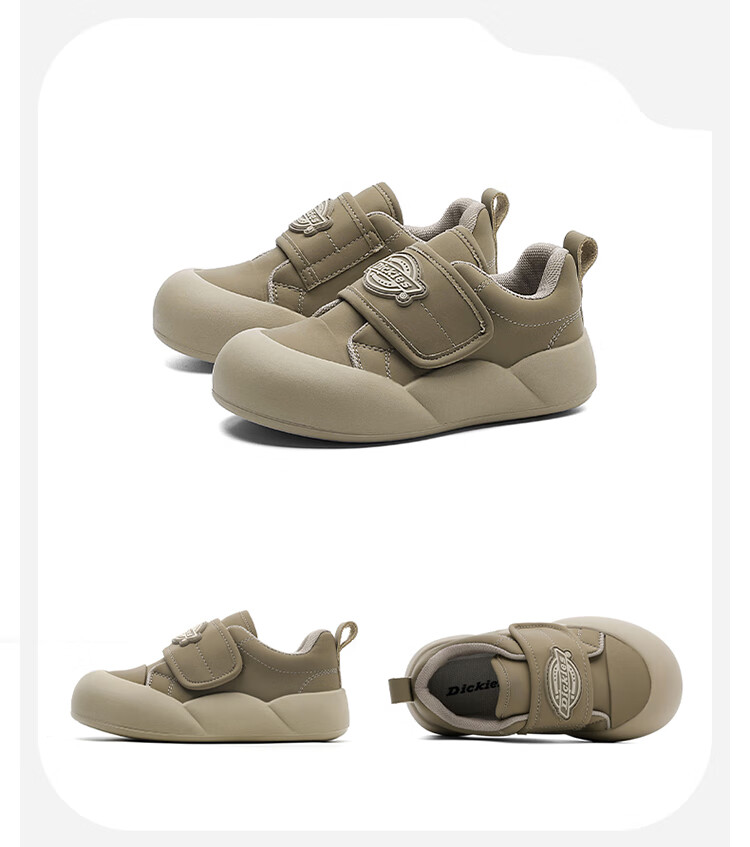 Dickies Children's Shoes Spring And Autumn Travel Shoes, Girls' Running Shoes, Student Casual Shoes, Kids' Sneakers, Soft-Soled Lightweight Trendy Shoes 15