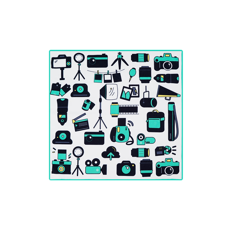 BIAZE Camera Folding Cloth Magic Cloth Suitable for Canon Sony Fuji Mirrorless And DSLR Camera Wrapping Cloth Multi-Purpose Cloth P Makeup Bag Switch Portable Inner Liner Bag 40*40 Q14