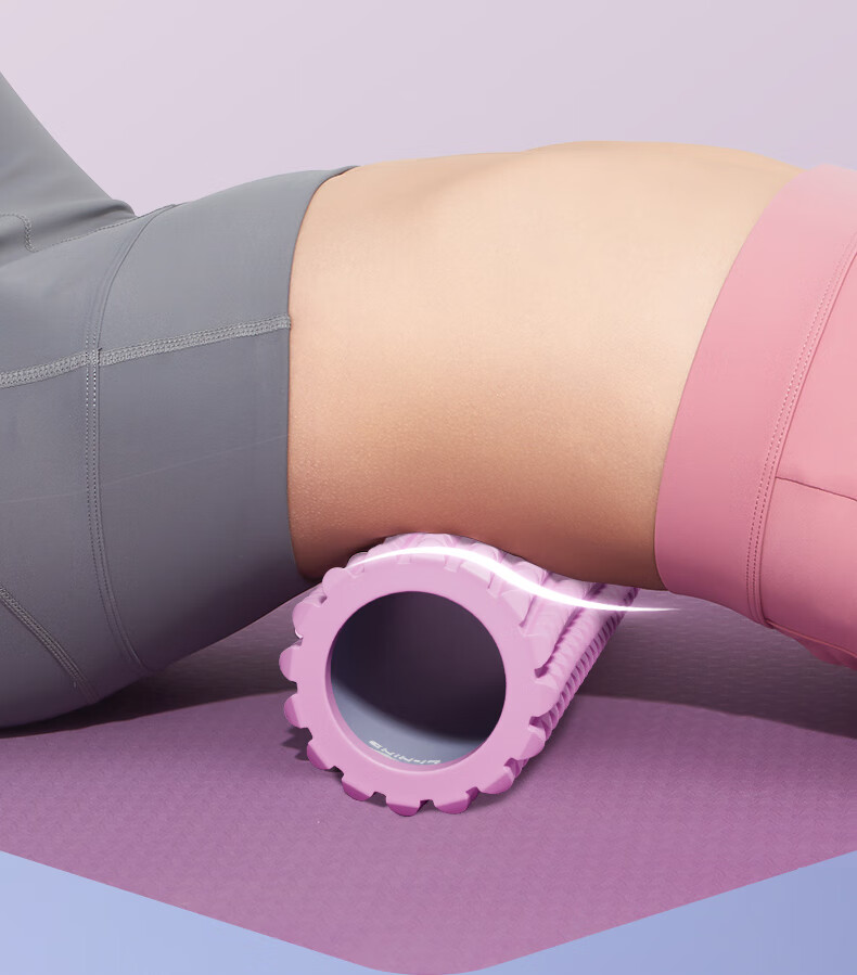 Li-Ning Foam Roller Solid Core Muscle Relaxation Back Roller Massage Wheel Fitness Yoga Column Leg Back 33CM 12
