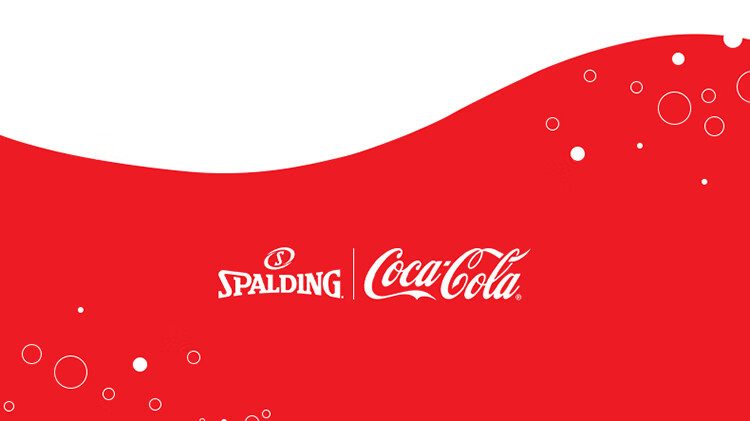 SPALDING Coca-Cola Co-Branded Indoor/outdoor Size 7 Adult Basketball 78-063Y 3