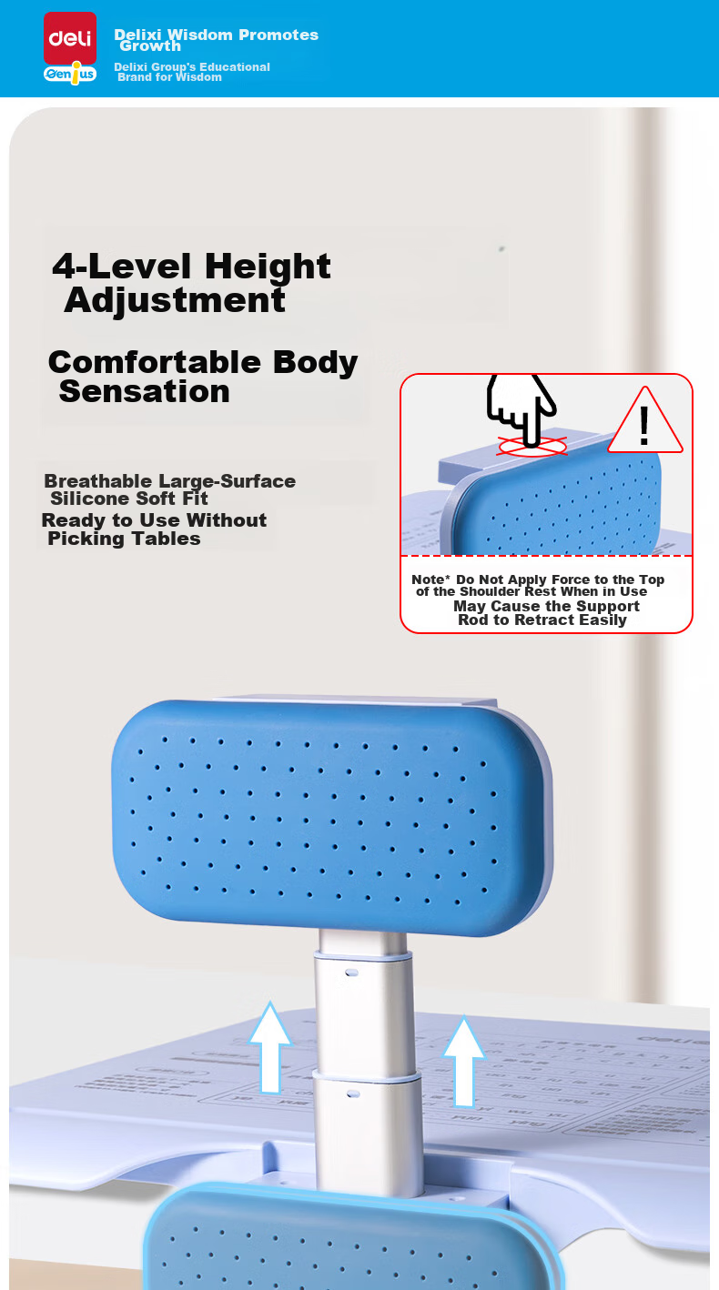 Deli Posture Corrector for Hidden Wear, Prevents Children from Hunching Over And Slouching, Corrects Poor Posture, Protects Nearsightedness, No Installation Required, Large Board Style, Birthday And Graduation Gift for Boys And Girls 1