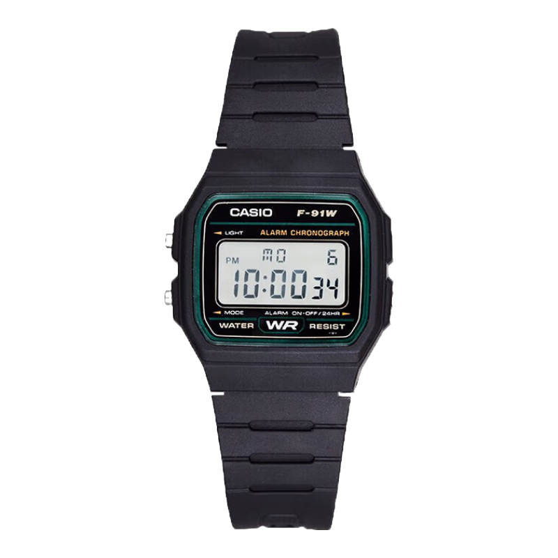 Casio Watch, Men's Retro Small Square Sports Waterproof Student Watch for Men And Women, F91W Series Watch F-91W