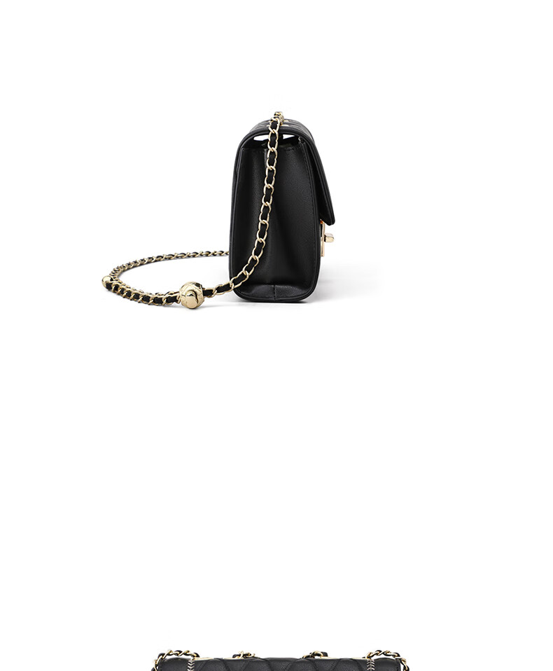 C.BANNER Leather Handbag, Women's Luxury Quilted Chain Bag, Shoulder Crossbody Bag, Brand Birthday Gift for Girlfriend on May 20 9