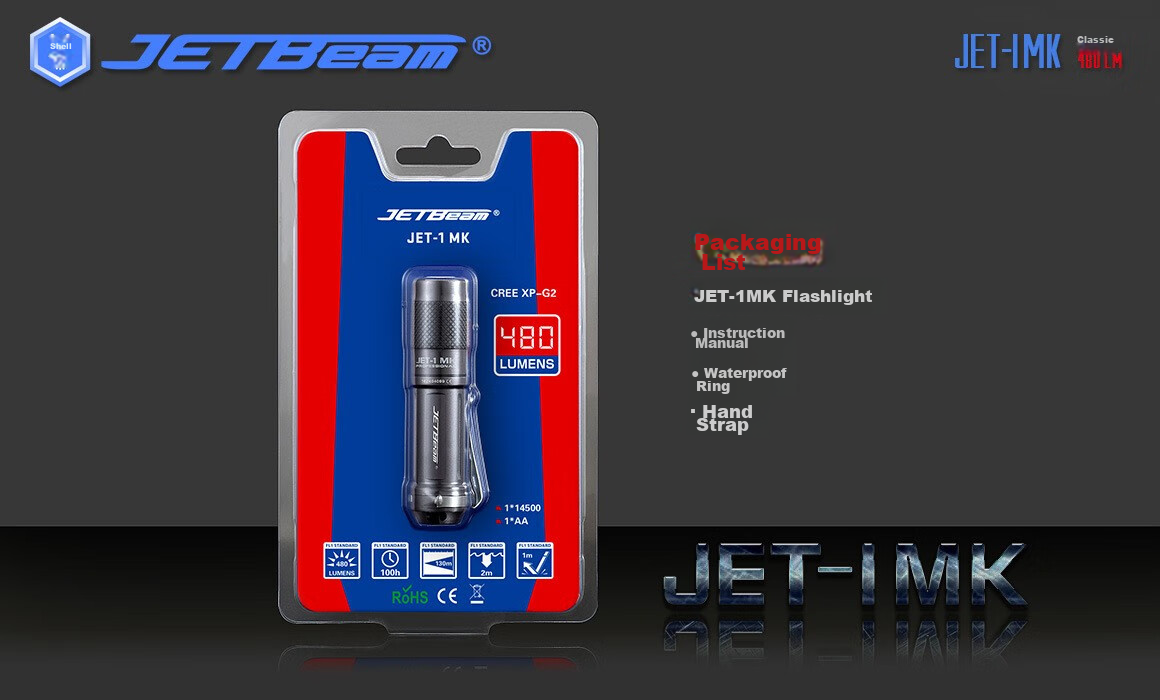 JETBeam Jianming I MK High-Intensity Flashlight, Mini Portable Outdoor Emergency Lighting, Cycling Light, Compact Outdoor Camping Lanter 19