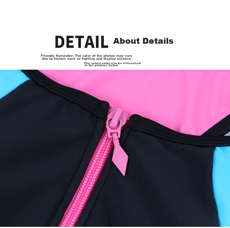 YINGFA Casual Boyshort Swimsuit for Women, Solid Color Patchwork Zipper Slim-Fit Athletic One-Piece Swimwear for Hot Springs And Sports 10