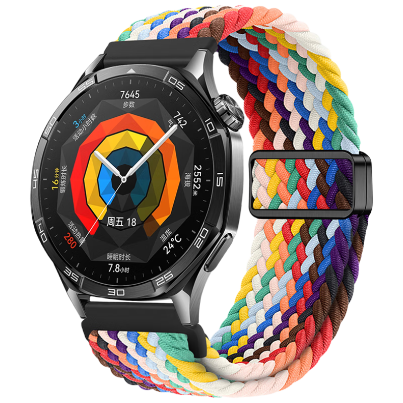 Weiqiantu [Magnetic Woven] Compatible with Huawei GT7/GT6/GT5/Pro Watch Band, Suitable for Watch6/6pro/Watch5/buds2/GT4/GT3, Extraordinary Master 2 for Men And Wome