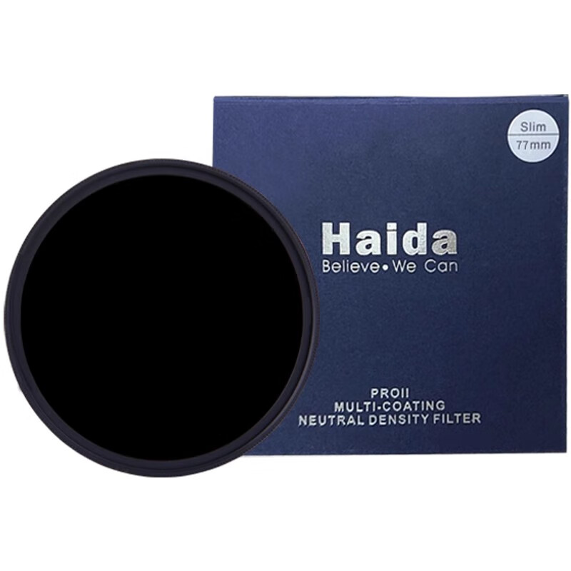Нейтрально-серый фильтр Haida Slim PROII Series 46 мм ND3.0 (1000x), многослойное покрытие, для объективов Canon, Nikon, Sony и Fuji