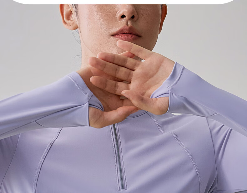 Gigt Yoga Top for Women, Long Sleeve, Breathable, Quick-Drying, Lightweight Running Sports T-Shirt, Fitness Wear 4