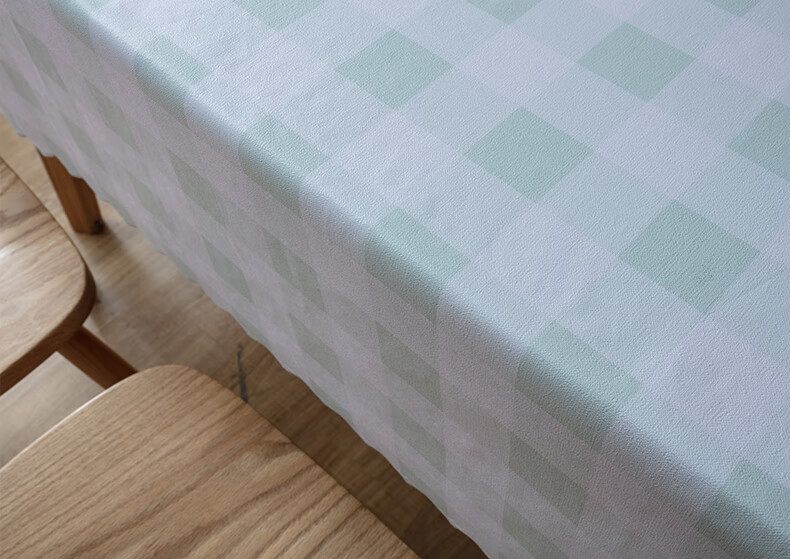 MOON TIME Waterproof And Oil-Proof Tablecloth, Washable Dining Table Cover, Rectangular Table Mat for Restaurant And Coffee Table, Thick Placemat 10