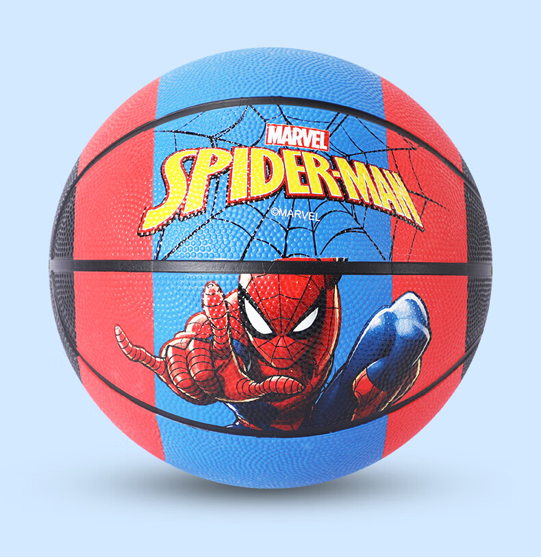 Mesuca Basketball for Children Size 5 Youth Boys Gift Spider-Man Size 5 Rubber Basketball 11