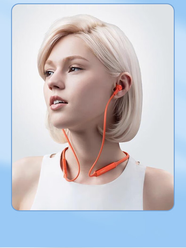 Masentek Compatible with Huawei Freelace Bluetooth Earphones, Ear Tips And Eartips for Pro/2 HUAWEI, Soft Silicone Replacement Accessories, Anti-Slip for Sports Use, Black, Medium Size, 1 Pair 7