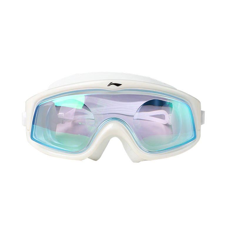 Li-Ning Swimming Goggles, Large Frame, for Myopia, High Definition, Waterproof, Anti-Fog, Swim Glasses for Men And Women, Coated Diving Goggles Equipment, 300°