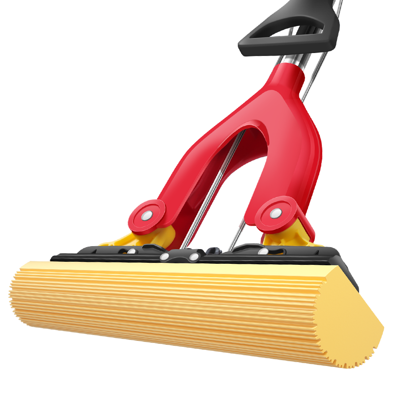 MARYYA Sponge Mop, 28cm with 2 Mop Heads, Absorbent, for Home Use, All-In Cleaning, No Hand Washing Required, Floor Mopping Cloth, 2026 Gadget