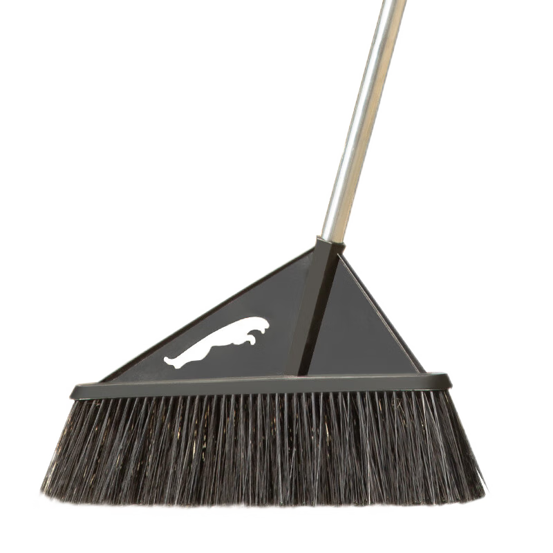 Lilin 50CM Large Garden Broom, Household Outdoor Sweeping Broom, Commercial Broom, Hard Bristle Broom