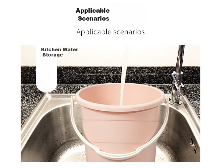 Fuaijia Water Bucket, Thickened Approximately 30L, Plastic Bucket for Water Storage, Bathing Bucket, Mop Bucket, Car Washing Bucket, Foot Washing And Soaking Bucket 7