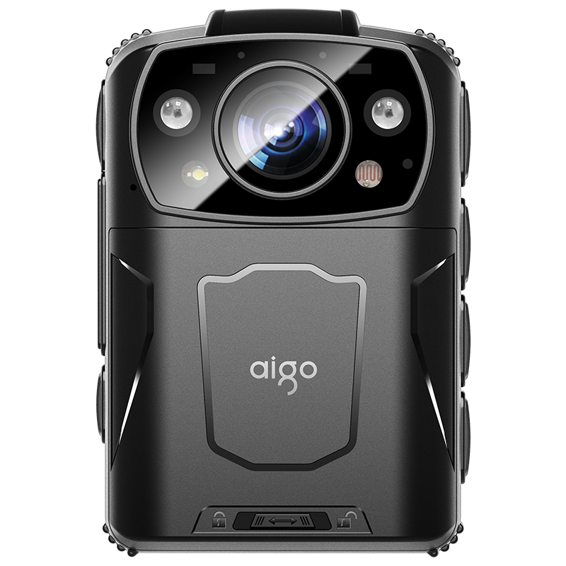 Aigo Body-Worn Camera, High-Definition Video Evidence Recording Device, Chest-Mounted Camera, Compact And Portable H6, 128GB