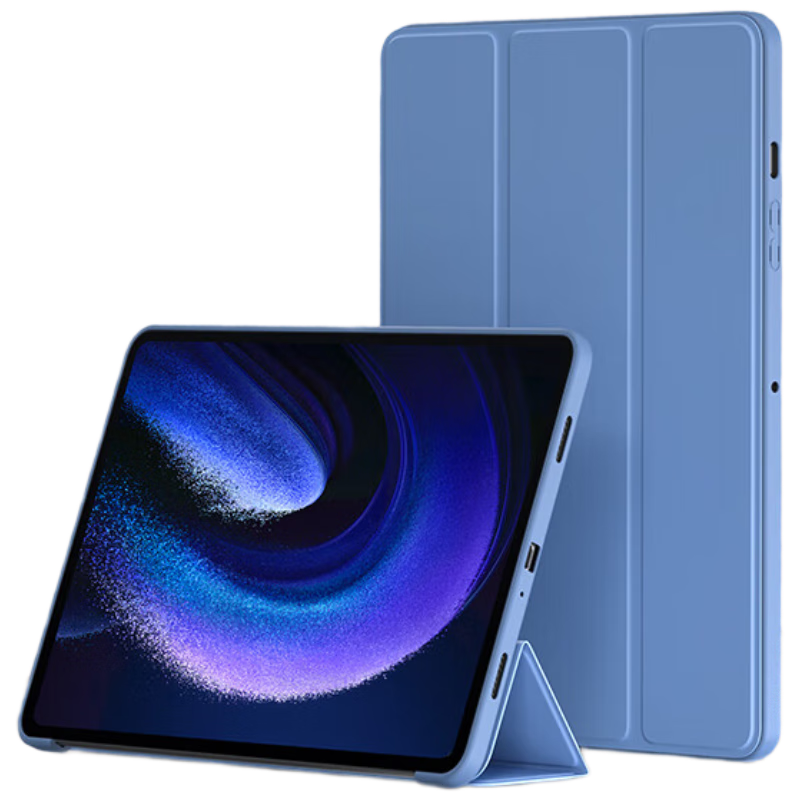BIAZE Compatible with 2023 Xiaomi Pad 6 MAX Protective Case, 14-Inch Xiaomi Tablet Cover, Smart Sleep Waking Four-Sided Full Protection Back Shell, PB478-Lavender