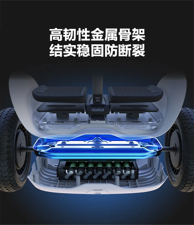Ninebot No. 9 children's L8 white smart two-wheel No. 9 electric car somatosensory balance car electric adult leg-controlled car parallel car Ninebot No. 9 children's L8 white smart two-wheel No. 9 electric car somatosensory balance car electric adult leg-controlled car parallel car